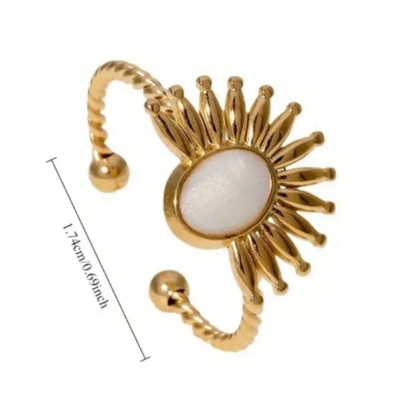 NEW!  Adjustable French-Style Ring – Vintage-Inspired Elegance - Picture 5 of 10